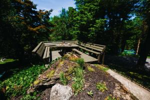 Zahrada ubytování Rainbow Mountain Resort - LGBTQ Friendly