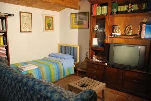 TV a/nebo společenská místnost v ubytování B&B Percorso Verde