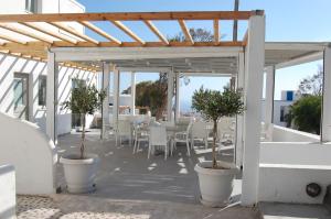 Balkon lub taras w obiekcie Kalisperis Hotel