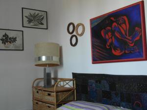 Postel nebo postele na pokoji v ubytování Abitazione Pigneto B&B