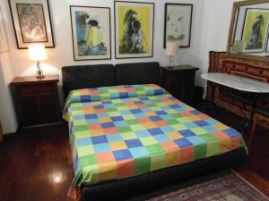Postel nebo postele na pokoji v ubytování Abitazione Pigneto B&B