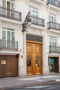 The facade or entrance of Center City Flats