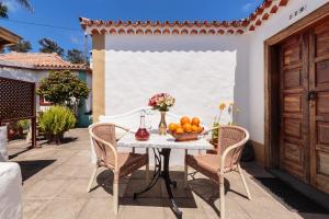 Ein Balkon oder eine Terrasse in der Unterkunft El Sitio La Rosa