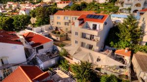 an aerial view of a city with buildings at Dubrovnik Icy Guest House in Dubrovnik
