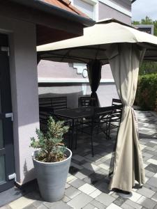 Balcone o terrazza di Varkerulet Apartman