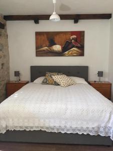 Postel nebo postele na pokoji v ubytování Guesthouse NINA