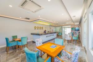 Posezení v ubytování Sunberk Hotel