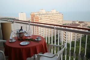 A balcony or terrace at Residence La Duna