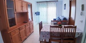 Kuchyň nebo kuchyňský kout v ubytování Colomeras Vidaber