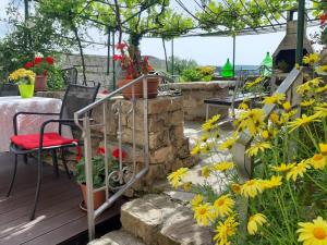 Balkón nebo terasa v ubytování Guesthouse Villa Marija