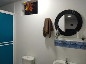 A bathroom at Casa De Polita