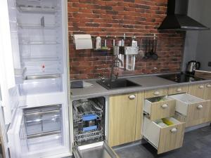 Η κουζίνα ή μικρή κουζίνα στο Loft in Arcadia +22 φωτογραφίες