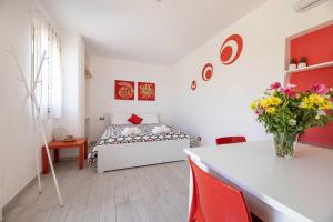 A bed or beds in a room at LE NOBILI DIMORE - appartamenti a Gallipoli