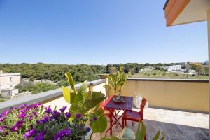 A balcony or terrace at LE NOBILI DIMORE - appartamenti a Gallipoli
