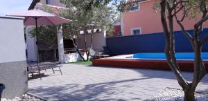 Bazén v ubytování Villa Spant nebo v jeho okolí