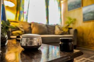 Posezení v ubytování Eko Cozy Guest House