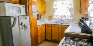 Kuchyň nebo kuchyňský kout v ubytování Eko Cozy Guest House