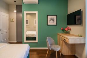 Posteľ alebo postele v izbe v ubytovaní Luxury Residence Mareta