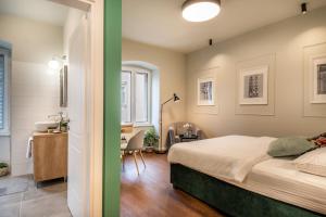 Postel nebo postele na pokoji v ubytování Luxury Residence Mareta