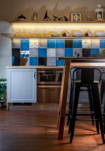 Kuchyňa alebo kuchynka v ubytovaní Luxury Residence Mareta