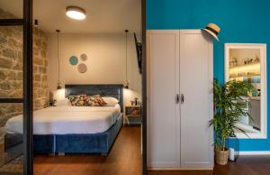 Posteľ alebo postele v izbe v ubytovaní Luxury Residence Mareta