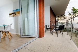 Balkón nebo terasa v ubytování Resort Apartamenty Klifowa Rewal 21