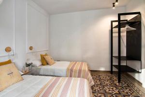 Postel nebo postele na pokoji v ubytování Gran Vía Luxury 3BR