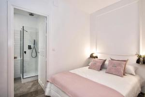 Postel nebo postele na pokoji v ubytování Gran Vía Luxury 3BR