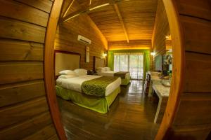 Postel nebo postele na pokoji v ubytování Baldi Hot Springs Hotel & Spa