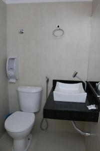 Koupelna v ubytování Hotel Capuchins
