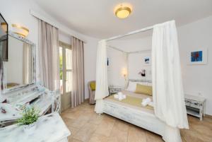 Voodi või voodid majutusasutuse Hotel Mathios toas