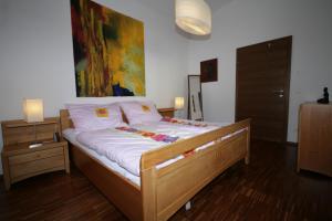 Postel nebo postele na pokoji v ubytování Villa Stressless