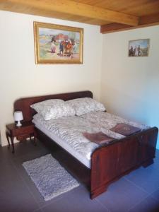 Cama o camas de una habitación en Stadnina koni Tarka