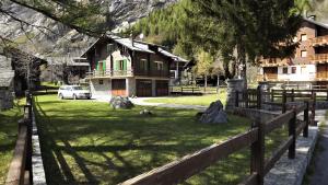 Zahrada ubytování Chalet del frassino