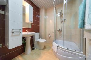 Kupatilo u objektu Apartmani Tref