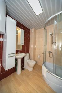 Kupatilo u objektu Apartmani Tref
