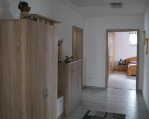 Postel nebo postele na pokoji v ubytování Ferienwohnung Weindler