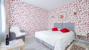 Postel nebo postele na pokoji v ubytování Parus Boutique Hotel