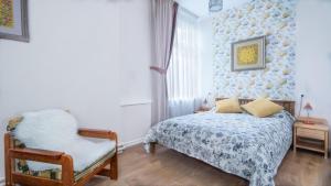 Postel nebo postele na pokoji v ubytování Parus Boutique Hotel
