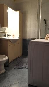 Koupelna v ubytování Apartman Biserka