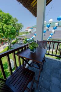 En balkon eller terrasse på Cocoon Villa