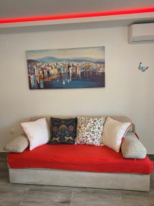 Posezení v ubytování Apartment Futura