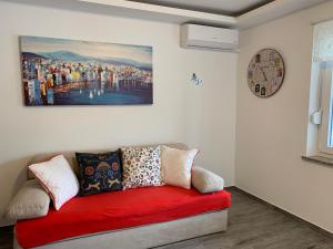 Posezení v ubytování Apartment Futura