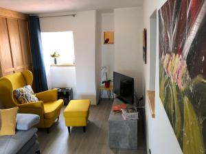 TV a/nebo společenská místnost v ubytování Studio apartman Braco