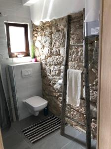 Koupelna v ubytování Studio apartman Braco