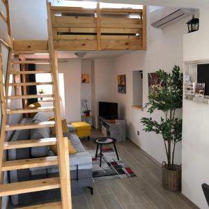 TV a/nebo společenská místnost v ubytování Studio apartman Braco