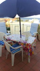 A balcony or terrace at Giglio di mare Marzamemi