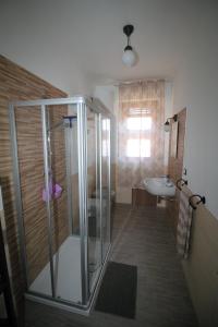 Koupelna v ubytování B&B Libellula