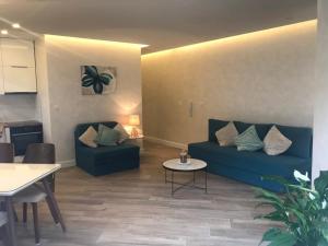 Posezení v ubytování Butterfly Apartman