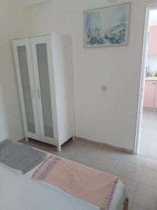 Postel nebo postele na pokoji v ubytování Sheffer